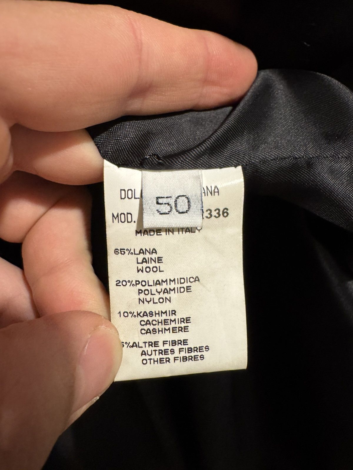 Dolce & Gabbana Dolce & Gabbana Double Chest Black Wool Coat Size US M / EU 48-50 / 2 - 15 Thumbnail
