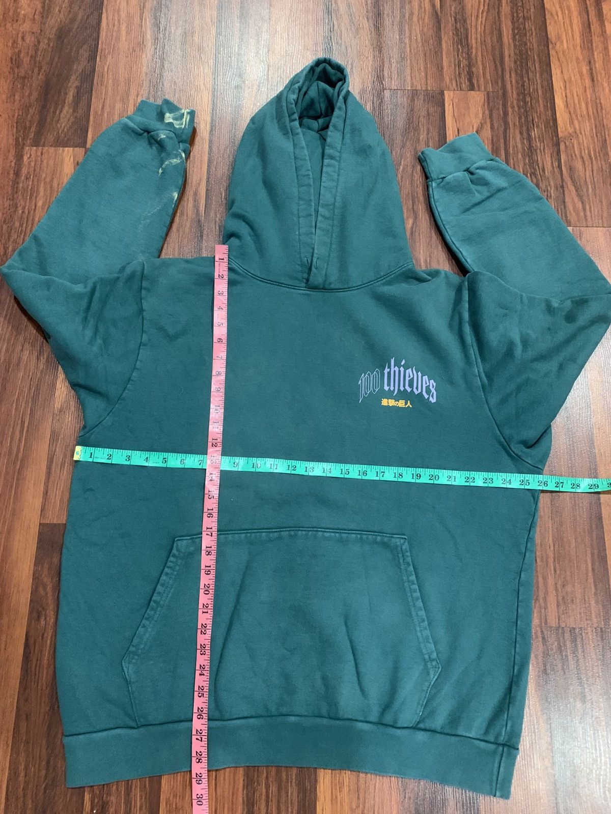 100 Thieves 100 Thieves Attack On Titan Hoodie Size US XXL / EU 58 / 5 - 5 Thumbnail