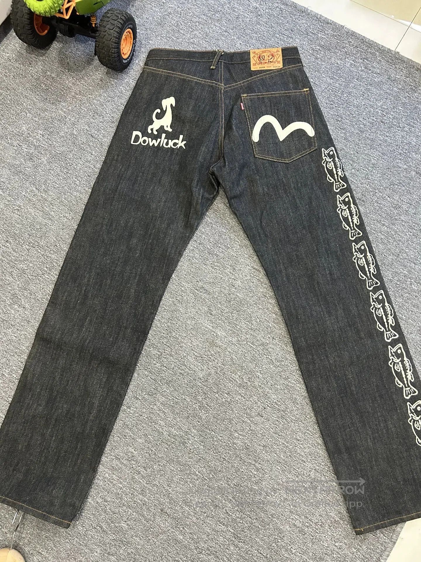 Evisu evisu NO2 2005 denim pants size 32x34. Size US 32 / EU 48 - 2 Thumbnail