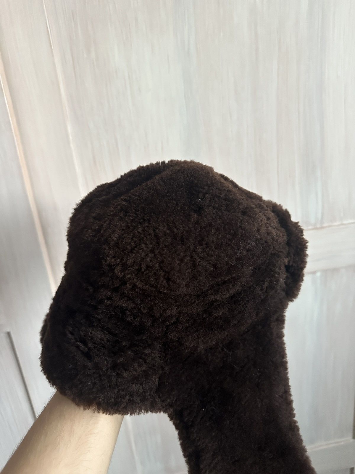 Vintage Vintage shearling bomber hat Size 26 - 5 Thumbnail