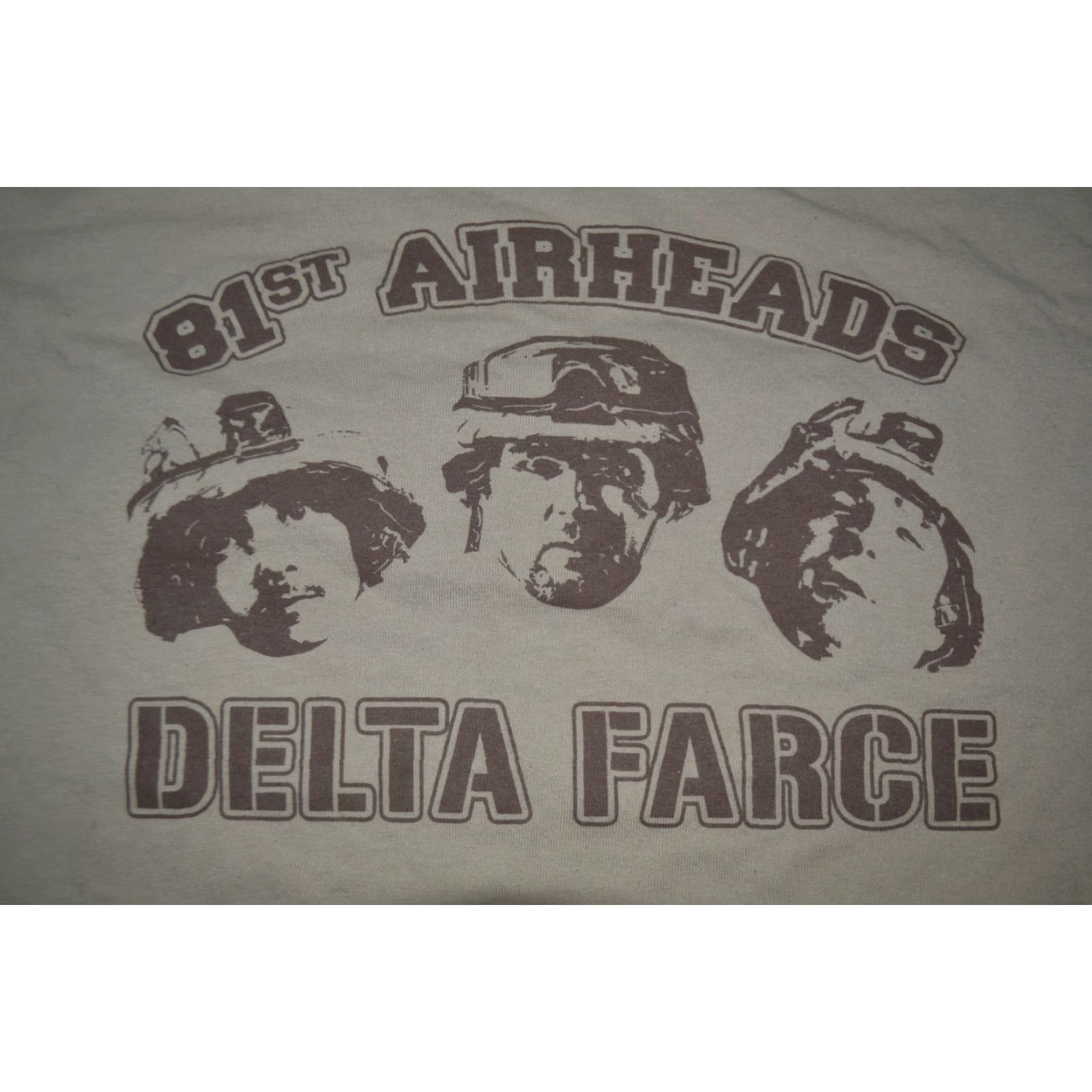 Delta Delta Farce T Shirt XL Men Beige 100% Cotton Graphic Tee Movies 2007 Men Size US XL / EU 56 / 4 - 2 Thumbnail