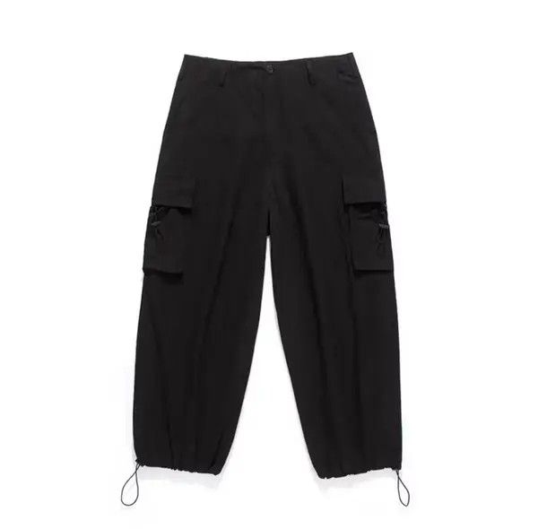 Japanese Brand 20AW Indigo Union Japan Black Straight Leg Worker Joggers Size US 32 / EU 48 - 3 Thumbnail