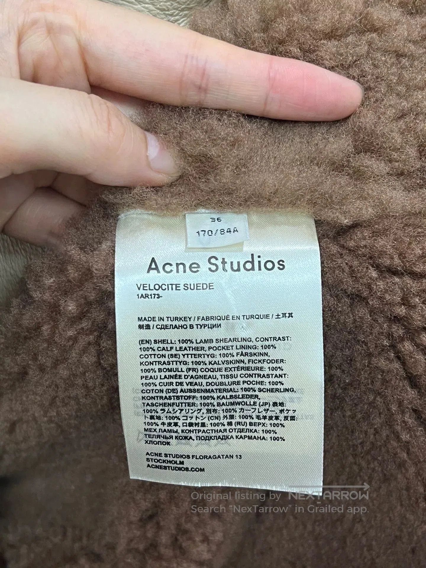 Acne Studios acne studios beige teddy coat size 36. Size S / US 4 / IT 40 - 5 Thumbnail