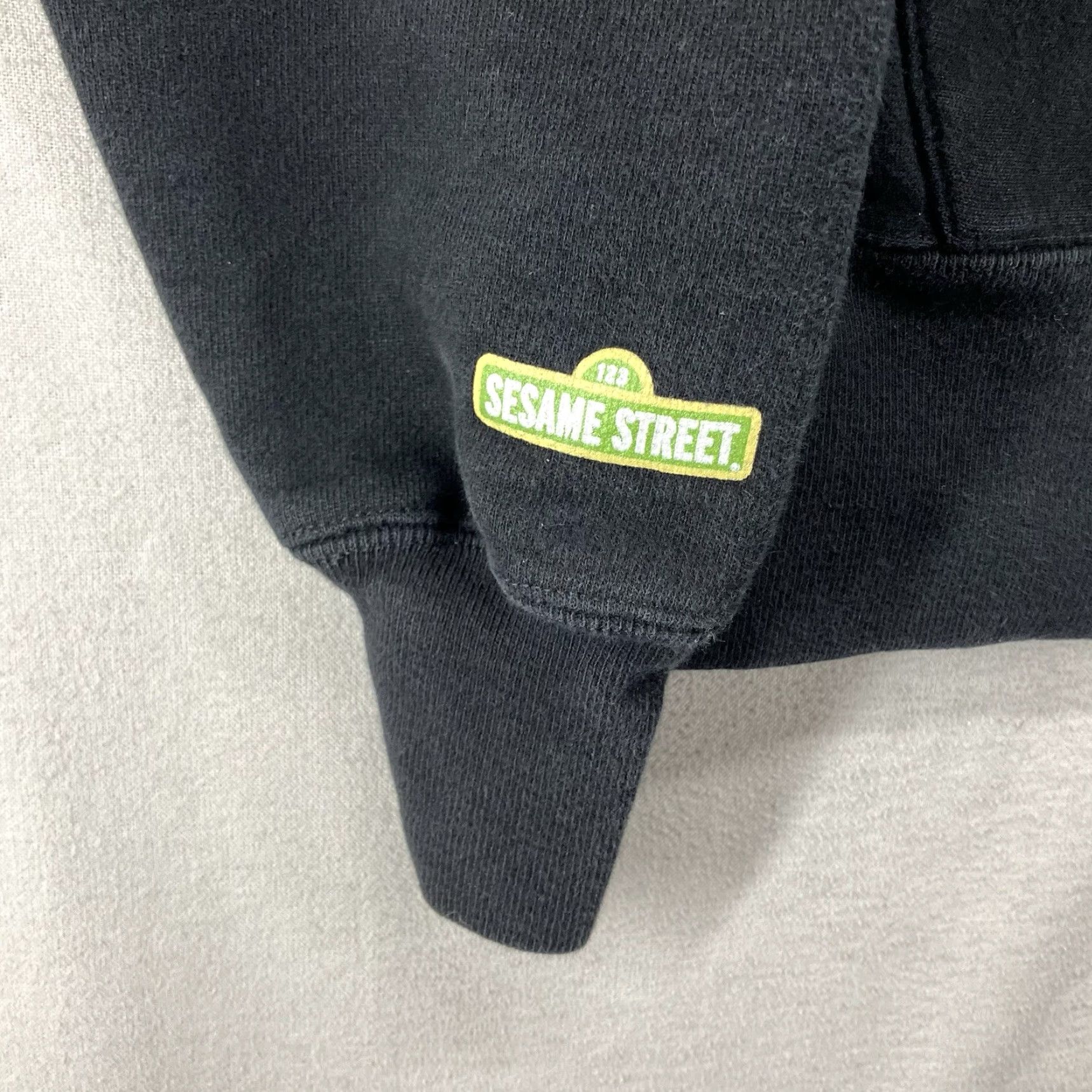 Champion VINTAGE Champion Reverse Weave Hoodie Small Black Sesame Street Oscar Grouch VTG Y2K Size US S / EU 44-46 / 1 - 4 Thumbnail