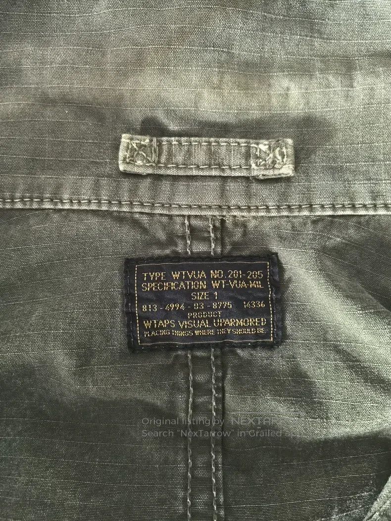 Wtaps Wtaps Hide limited-edition washed bone four-pocket jacket Size US S / EU 44-46 / 1 - 3 Thumbnail