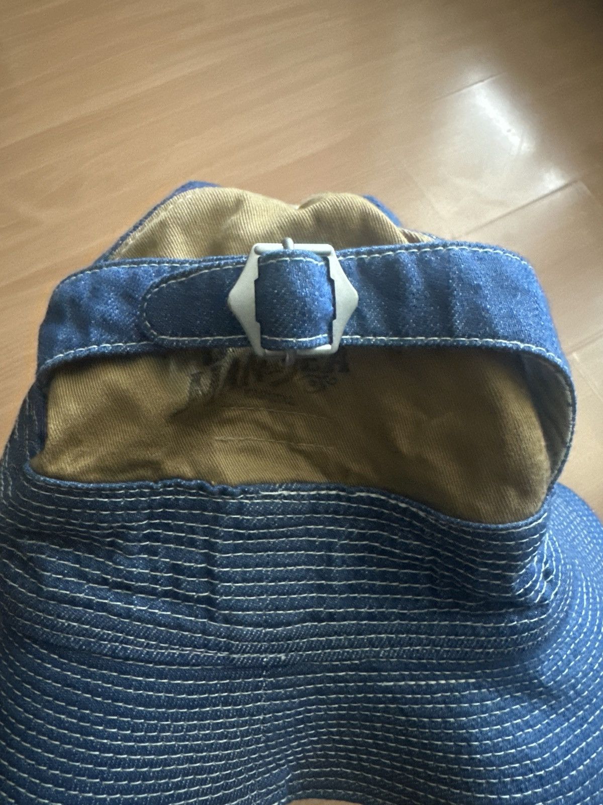 Kapital Indigo Blue Denim Kapital Bucket Hat Size ONE SIZE - 3 Thumbnail