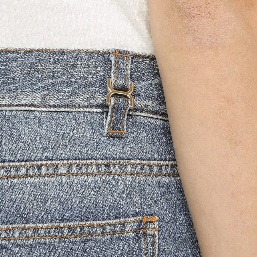 Chloe o1d2blof0824 Denim Jeans in Washed Blue Size 28" / US 6 / IT 42 - 5 Thumbnail