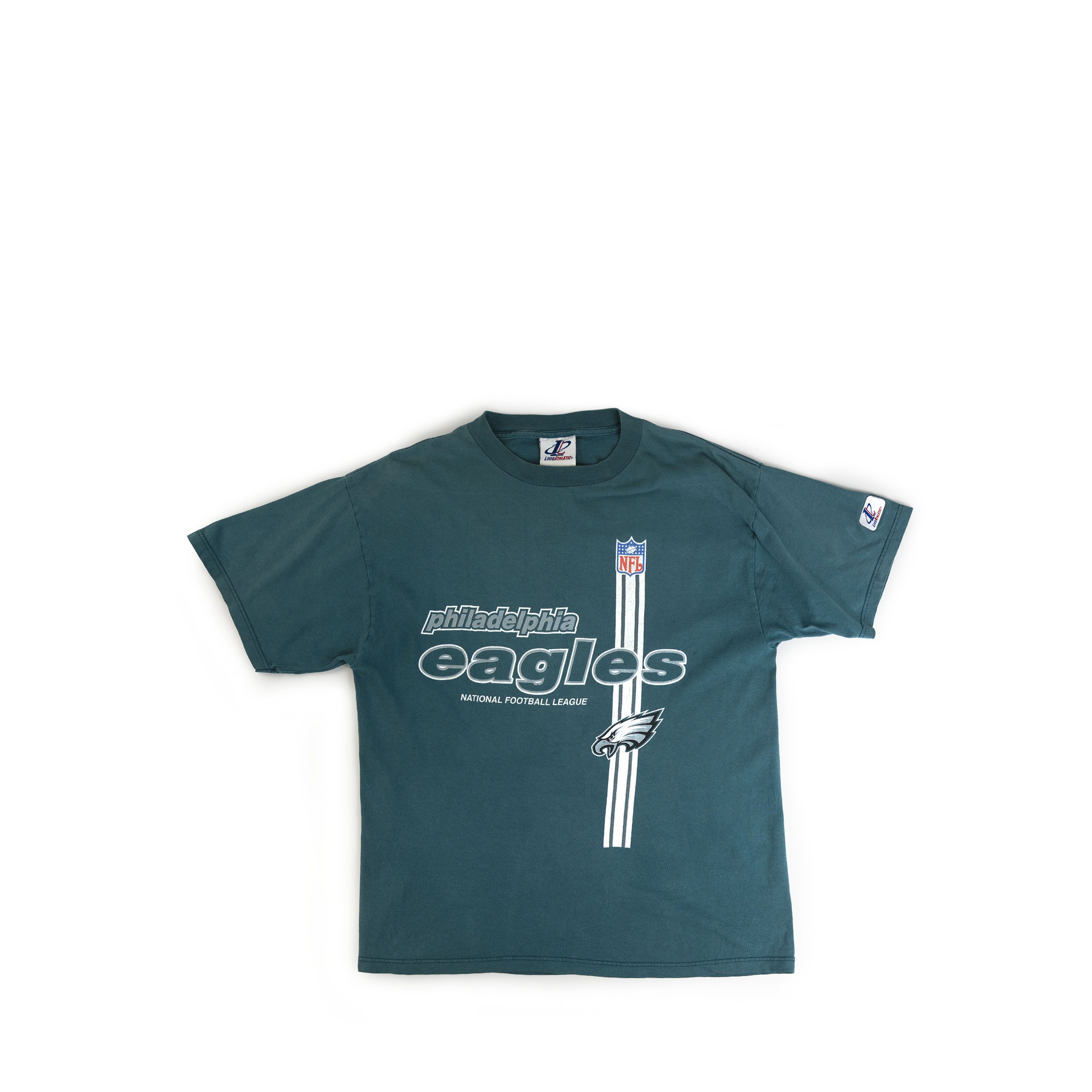 Logo Athletic × NFL × Vintage Vintage 1990's Philadelphia Eagles Logo Athletic Tee Shirt Size US L / EU 52-54 / 3 - 1 Thumbnail