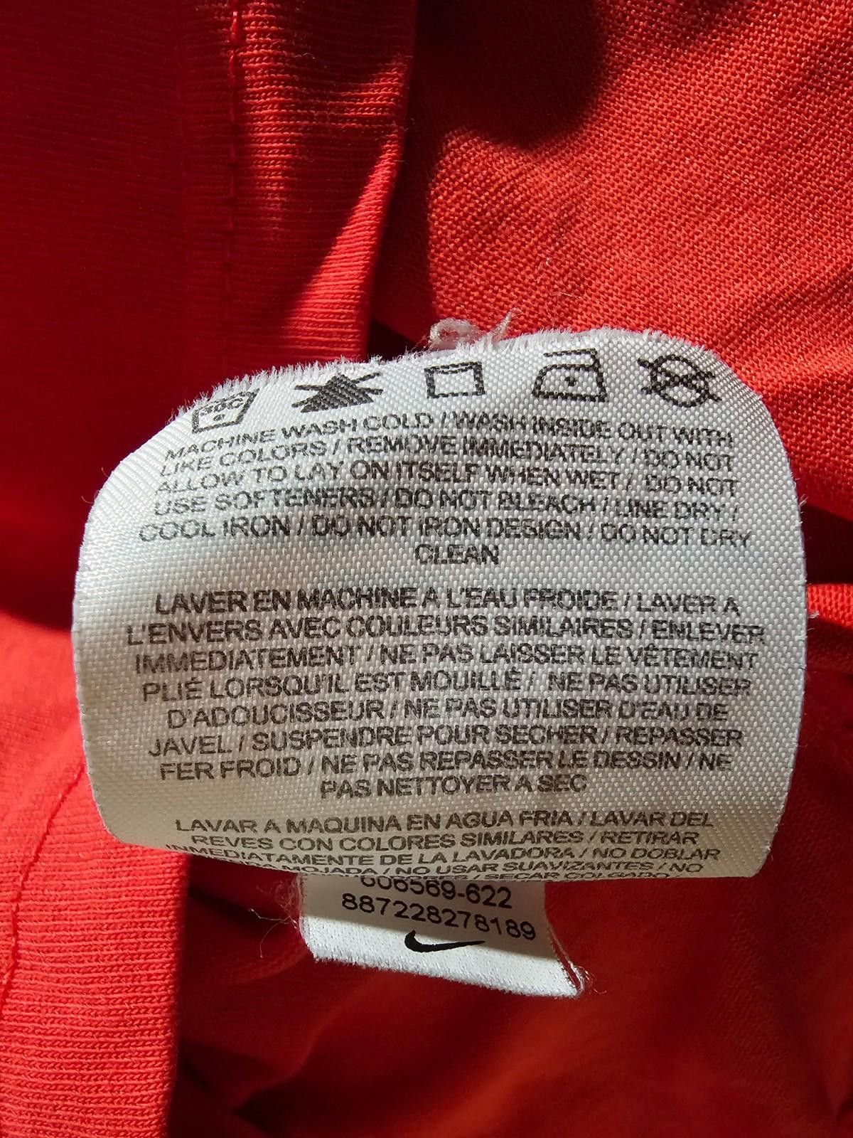 Nike Nike Running EXCUSES SUCK Regular Fit Tshirt Sz L Red Size US L / EU 52-54 / 3 - 9 Thumbnail