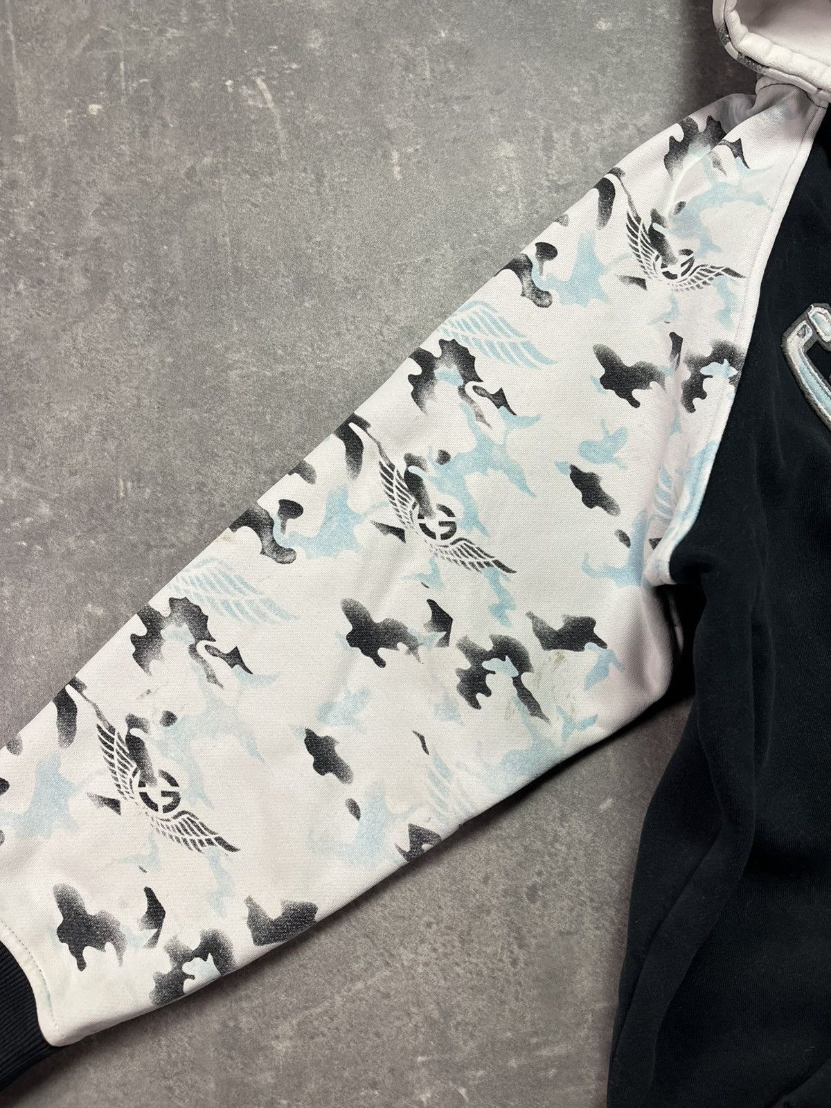 G-Unit G-Unit Big Logo Camo Printed Baggy Heavy Zip Hoodie L XL Size US L / EU 52-54 / 3 - 14 Thumbnail