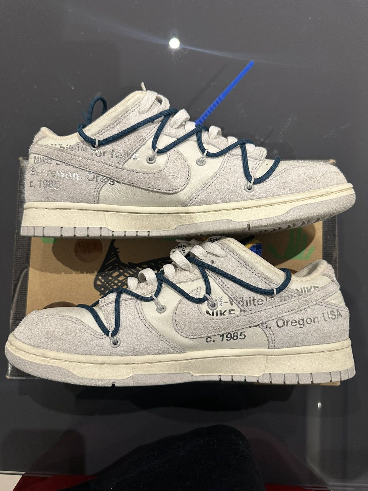 Nike × Off-White Nike Dunk Low x Off-white Lot 16 Size US 10 / EU 43 - 2 Thumbnail