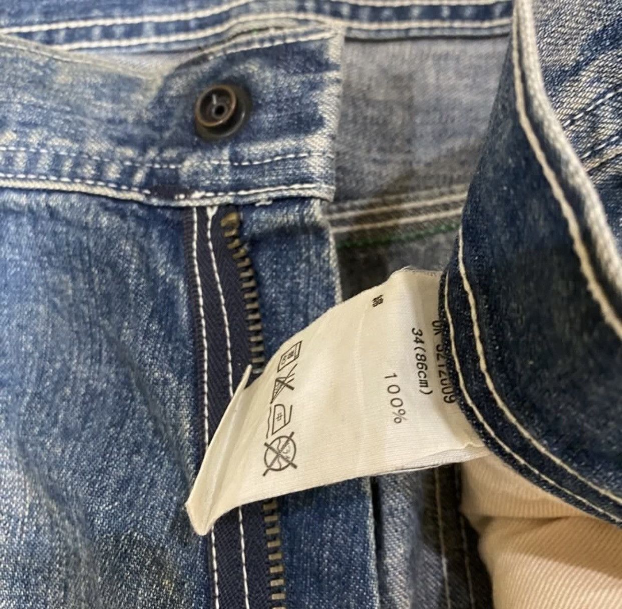 Vintage 🌟VINTAGE OSHKOSH SUNFADED CARPENTER PANT Size US 33 - 10 Thumbnail