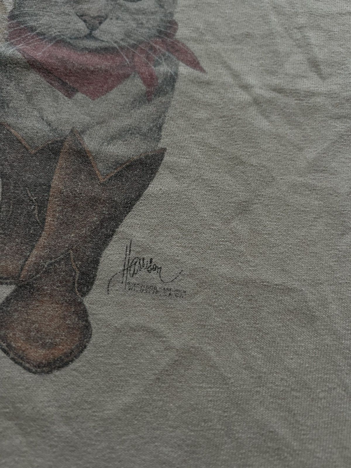 Other Vintage T-shirt 1996 Bob Harrison 3 Cat Size L Size US L / EU 52-54 / 3 - 7 Thumbnail
