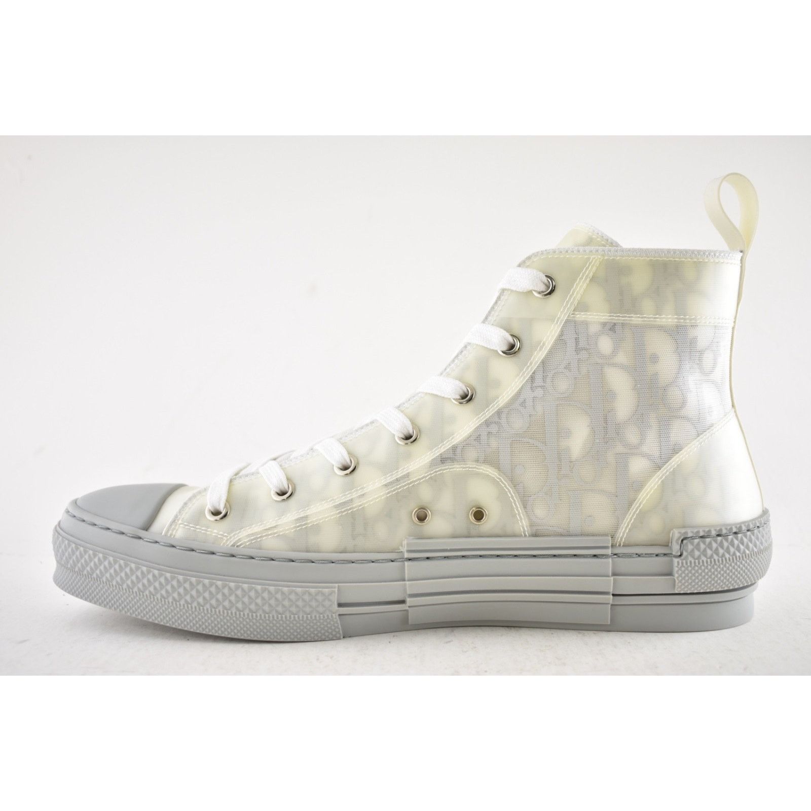 Dior Dior Mens B23 Grey Oblique High Top Sneaker 44 US 11 Size US 11 / EU 44 - 9 Thumbnail