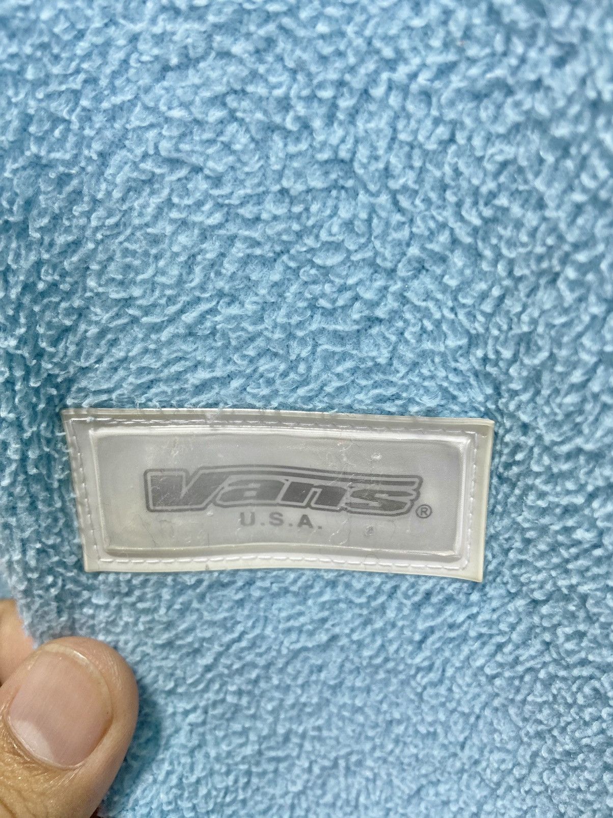 Japanese Brand × Vans × Vintage Vintage Vans U.S.A Fleece half zipper sweatshirt Size US L / EU 52-54 / 3 - 6 Thumbnail