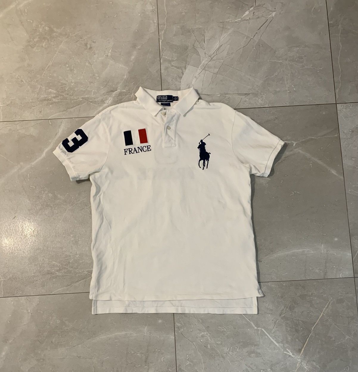 Polo Ralph Lauren Polo Ralph Lauren Big Pony France Polo Size US L / EU 52-54 / 3 - 1 Thumbnail