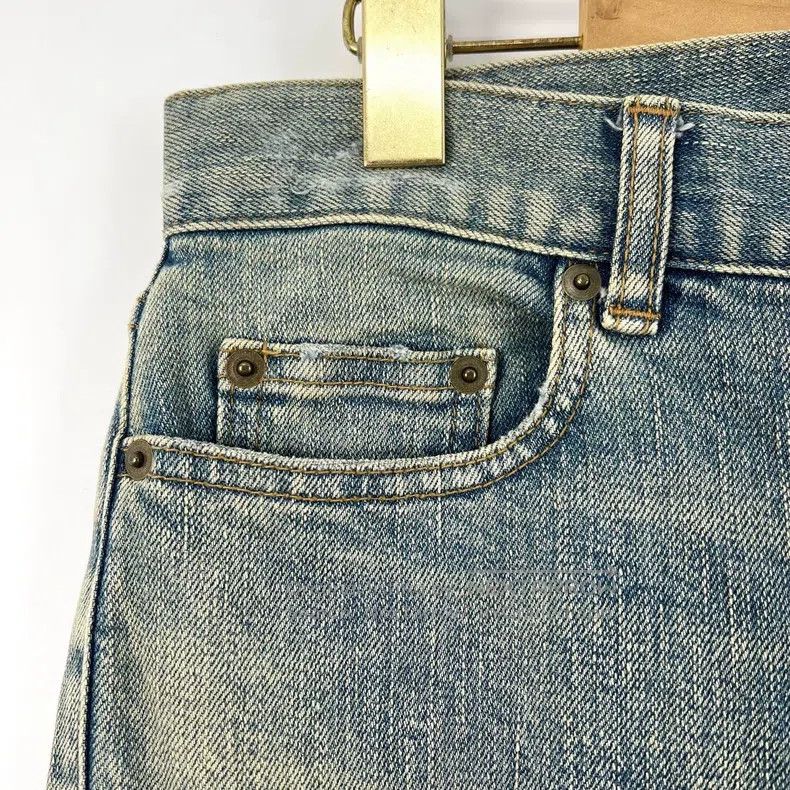 Saint Laurent Paris Saint Laurent Paris size S Washed and Worn Ripped Men's Bl Size US 27 - 5 Thumbnail