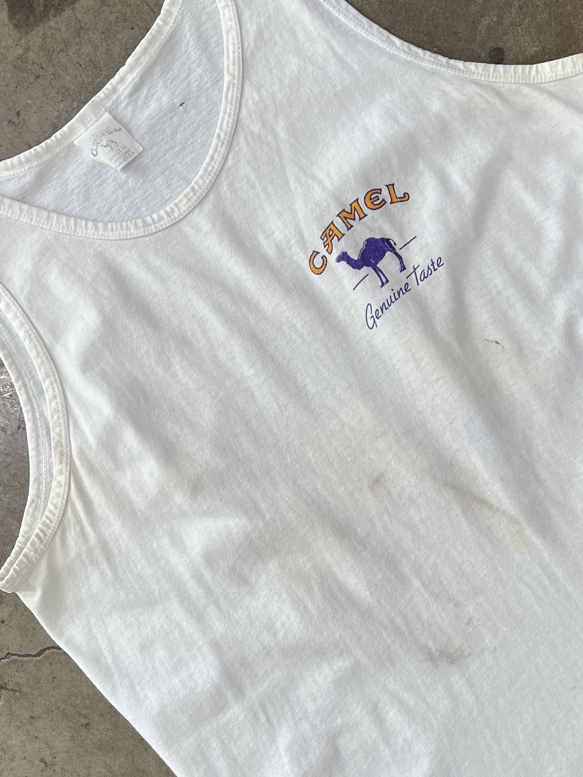 Camel Vintage 1995 Camel Cigarettes Tank Top XL Size US XL / EU 56 / 4 - 4 Thumbnail