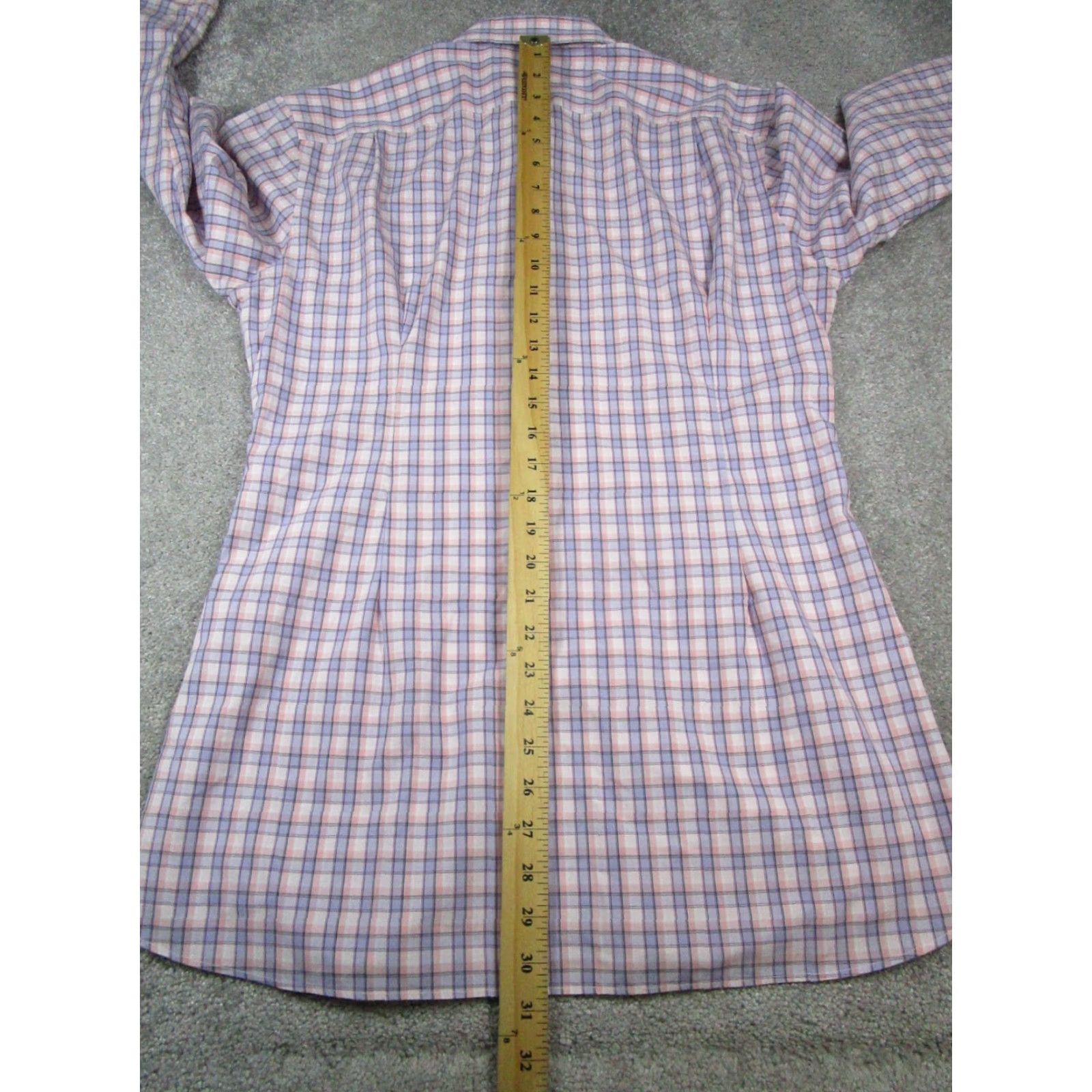 Bonobos Bonobos Shirt Mens 16.5 Pink Purple Button Up Size US L / EU 52-54 / 3 - 6 Thumbnail