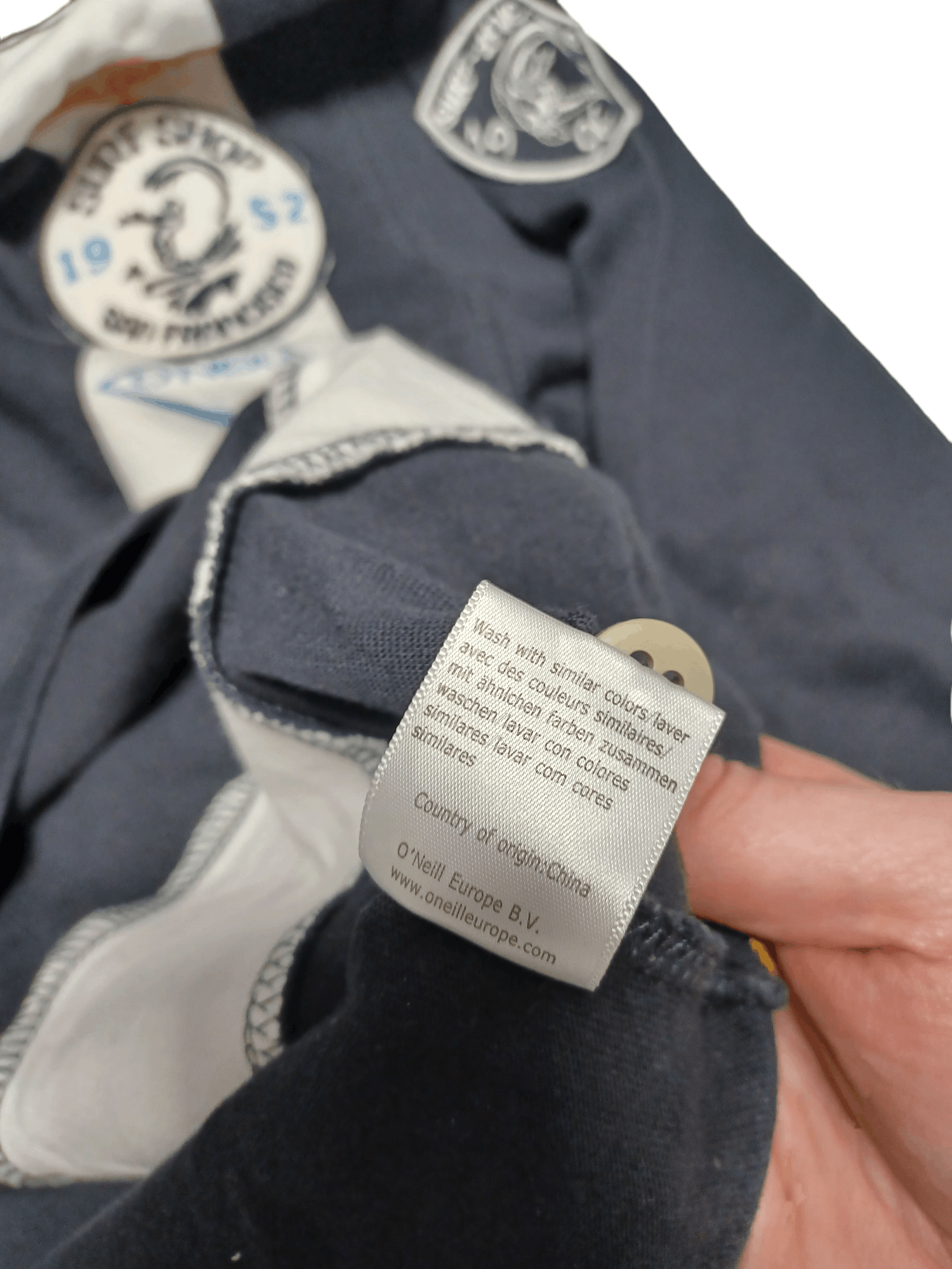 O'Neill ONEILL VINTAGE SURF STYLE RUGBY SHIRT SWEATSHIRT TEE Size US L / EU 52-54 / 3 - 7 Thumbnail