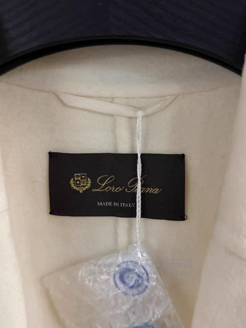 Loro Piana Loro Piana White Long Cashmere Wool Coat Size XS / US 0-2 / IT 36-38 - 2 Thumbnail