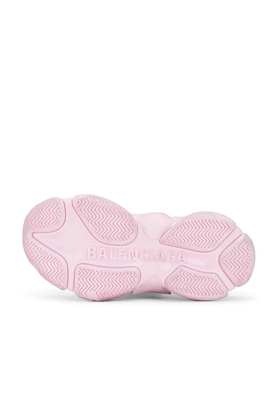 Balenciaga o1srvl11e0426 Triple S Satin Sneakers in Pink Size US 10 / IT 40 - 5 Thumbnail