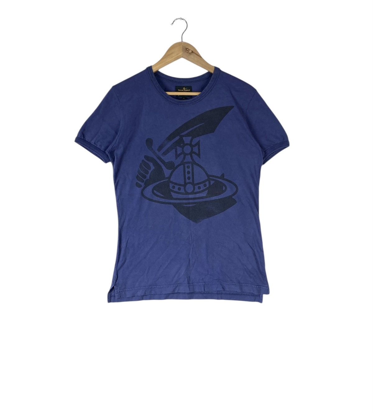 Vivienne Westwood Vivienne Westwood Anglomania Cross Logo T-Shirt Size US M / EU 48-50 / 2 - 1 Thumbnail