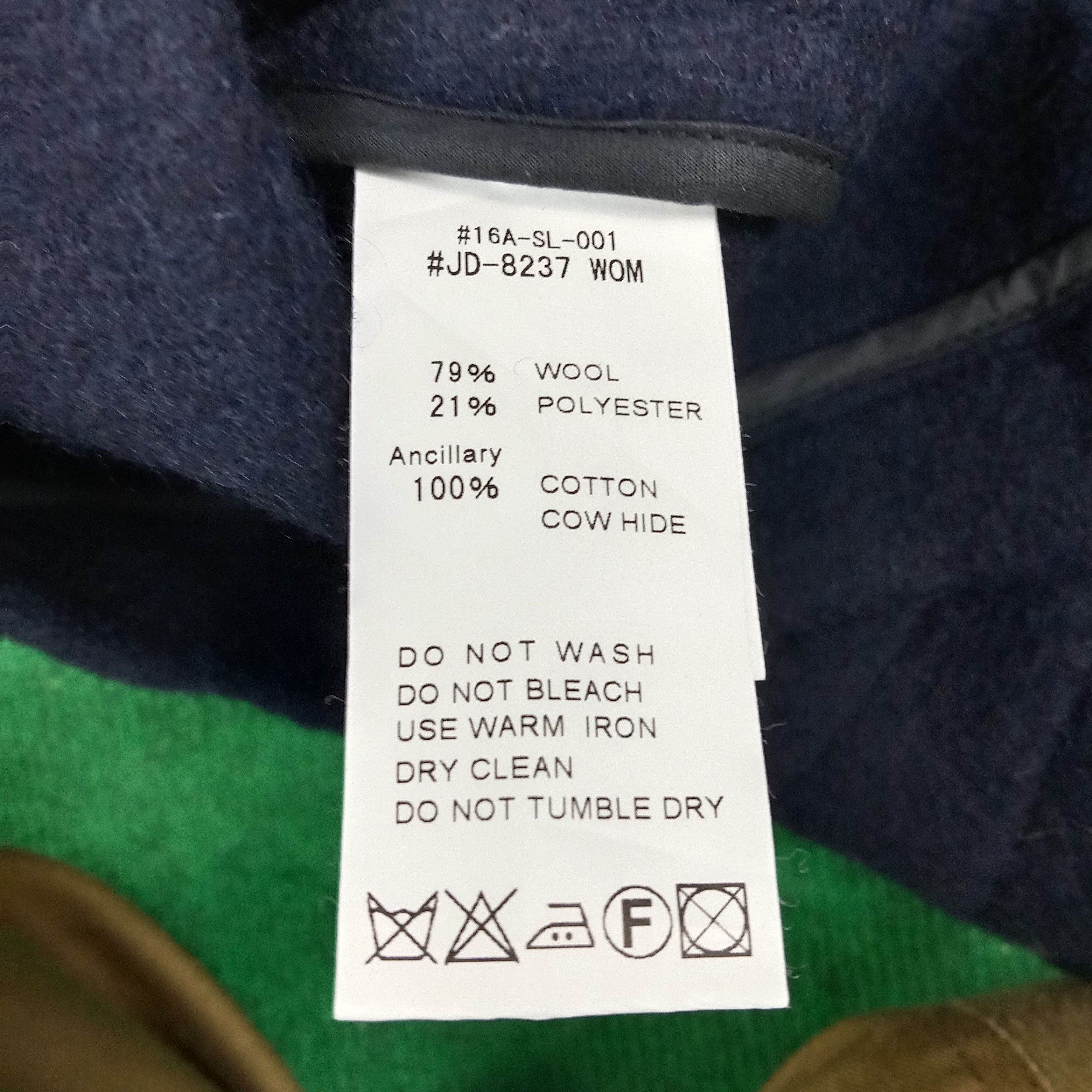 Danton × Vintage Danton Vetements De Travail Rock ciay Wool Jacket C229N18 Size US S / EU 44-46 / 1 - 8 Thumbnail
