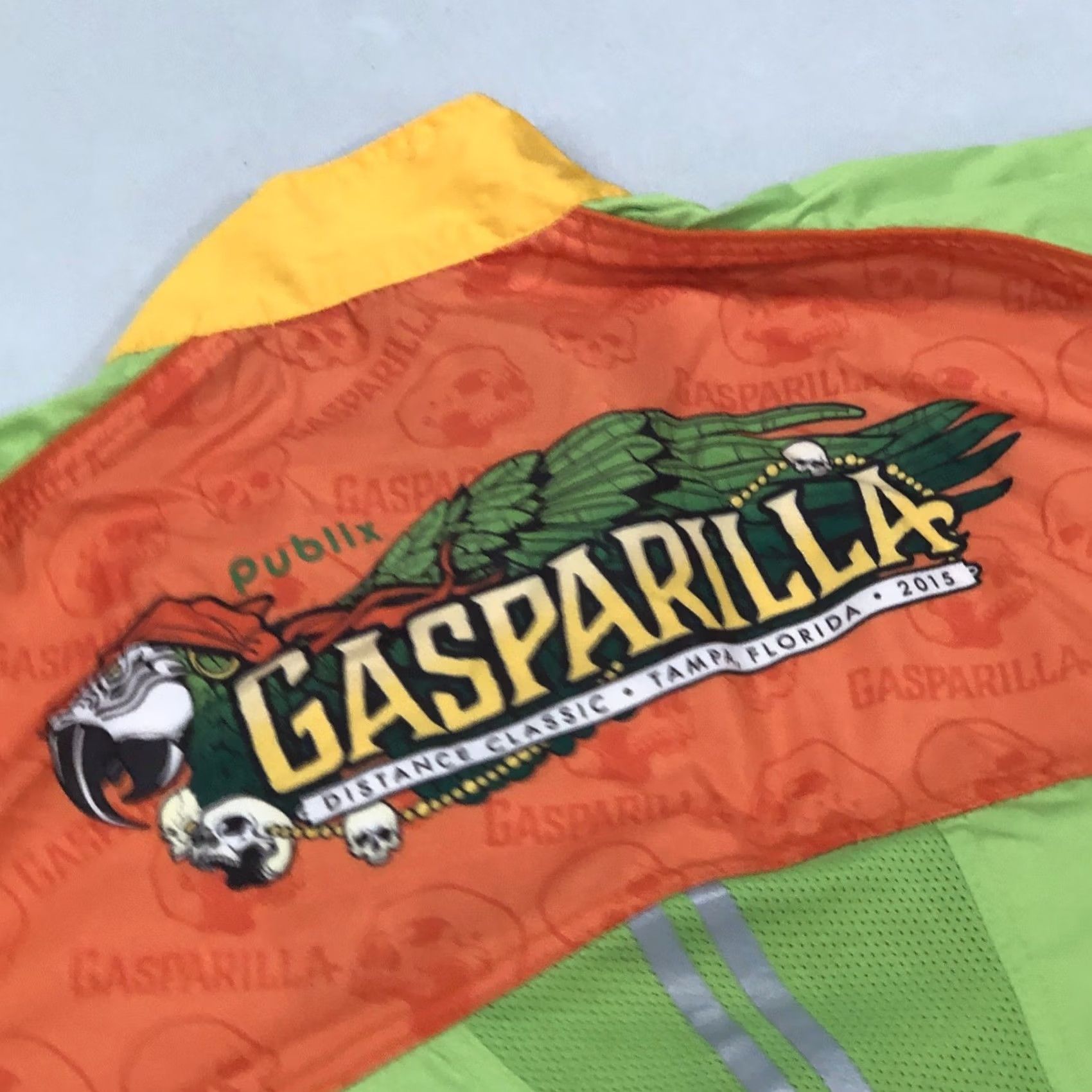 Jordan Brand VINTAGE XL Leslie Jordan Michelin Ultra Publix 2015 Gasparilla Men Windbreaker Jacket Size US XL / EU 56 / 4 - 2 Thumbnail