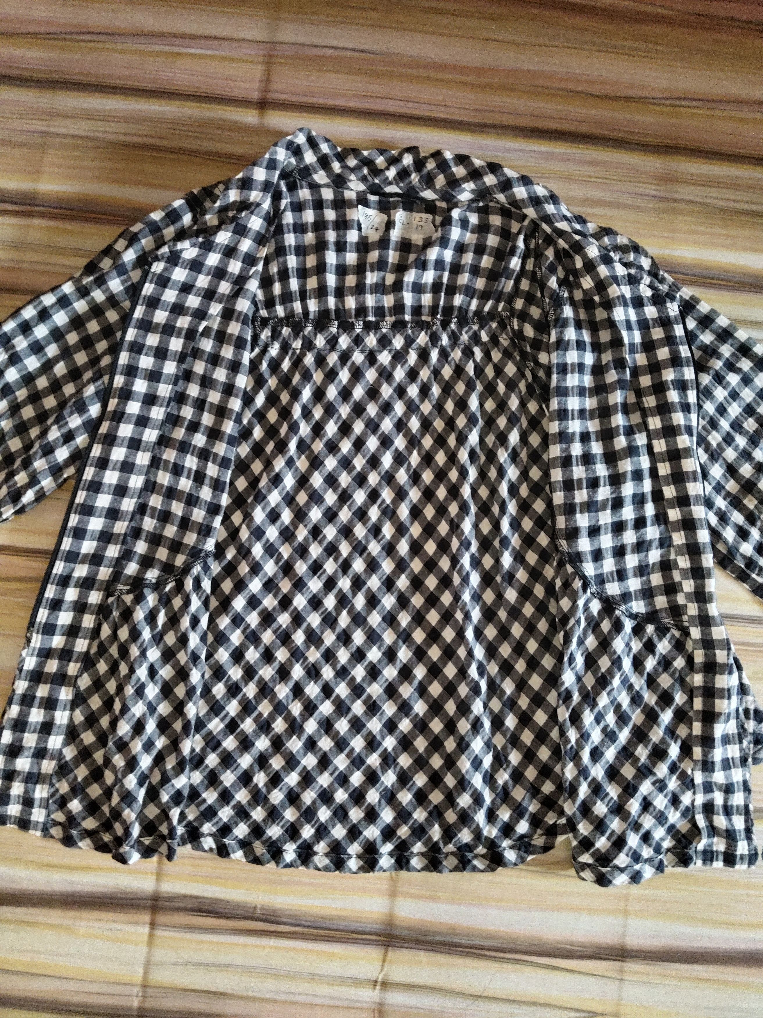 Y's Y's For Living Tartan Blouse (YOHJI YAMAMOTO ) Size S / US 4 / IT 40 - 3 Thumbnail