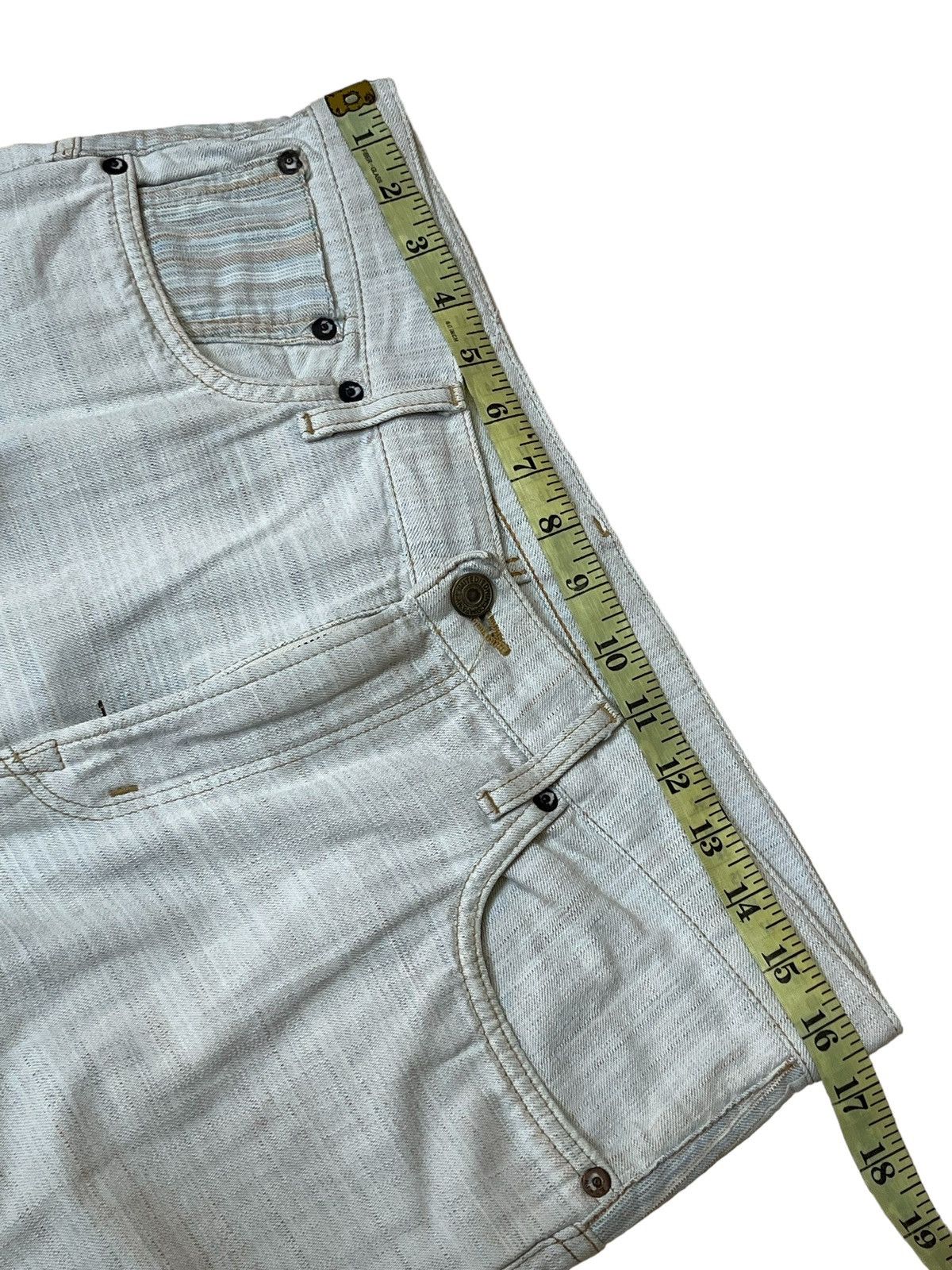 Edwin SICK 90s VINTAGE EDWIN GRAND BLUE SELVAGE 13oz DENIM Size US 33 - 16 Thumbnail