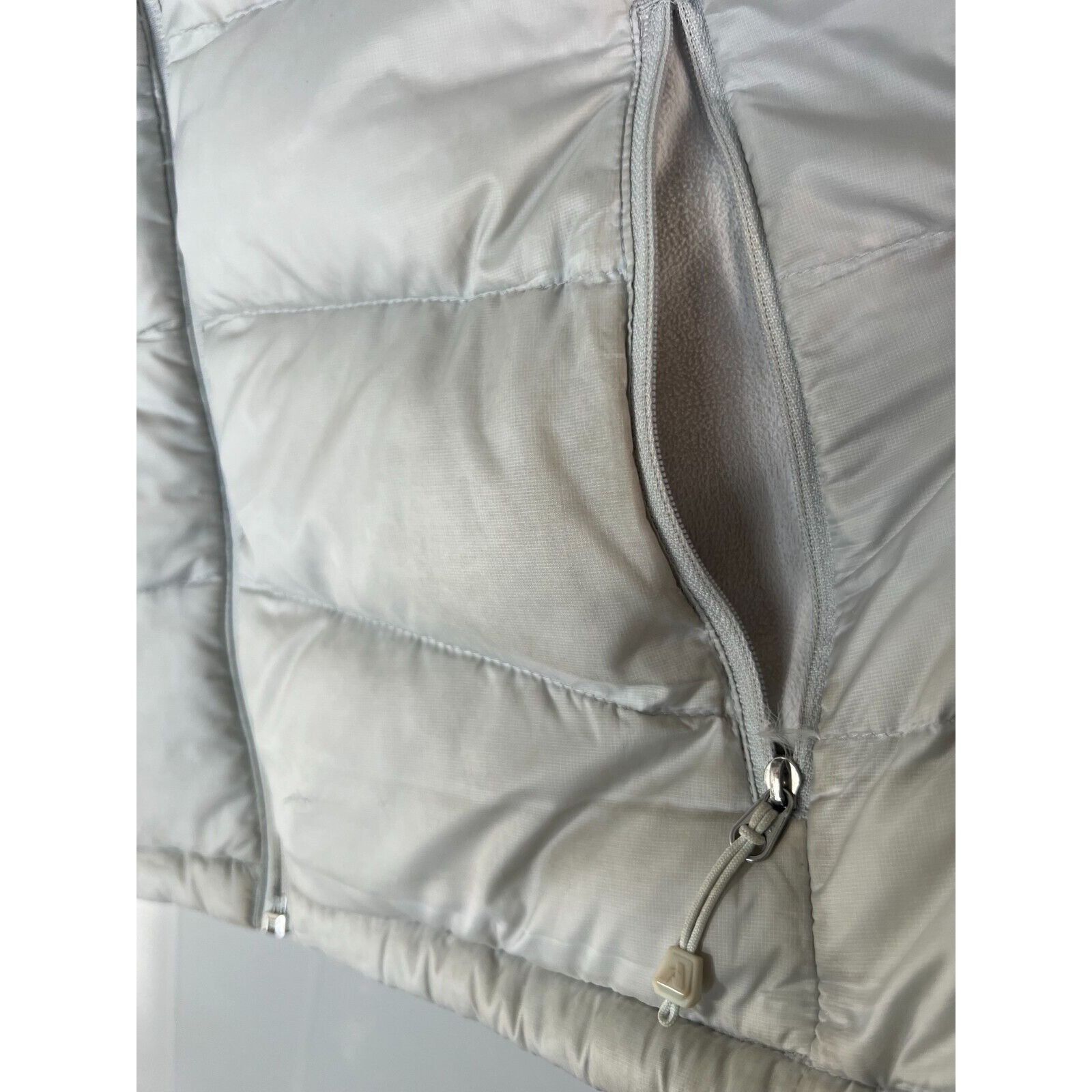 Eddie Bauer Eddie Bauer Vest Women's L White Full Zip Hooded EB800 Down Size L / US 10 / IT 46 - 6 Thumbnail