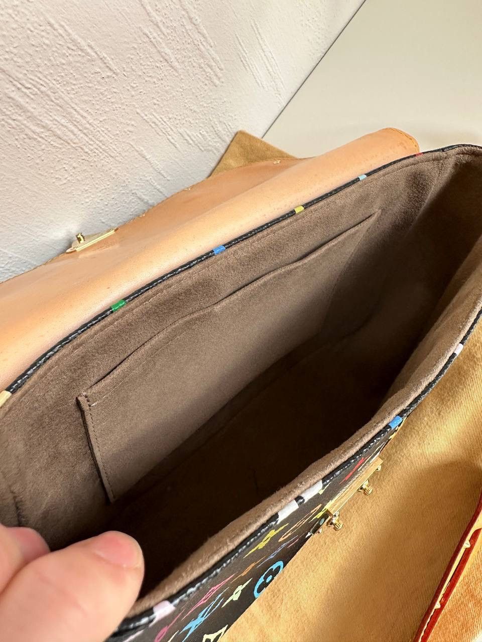 Louis Vuitton Louis Vuitton Sologne Bag Crossbody Monogram Gold Auth! Size ONE SIZE - 18 Thumbnail