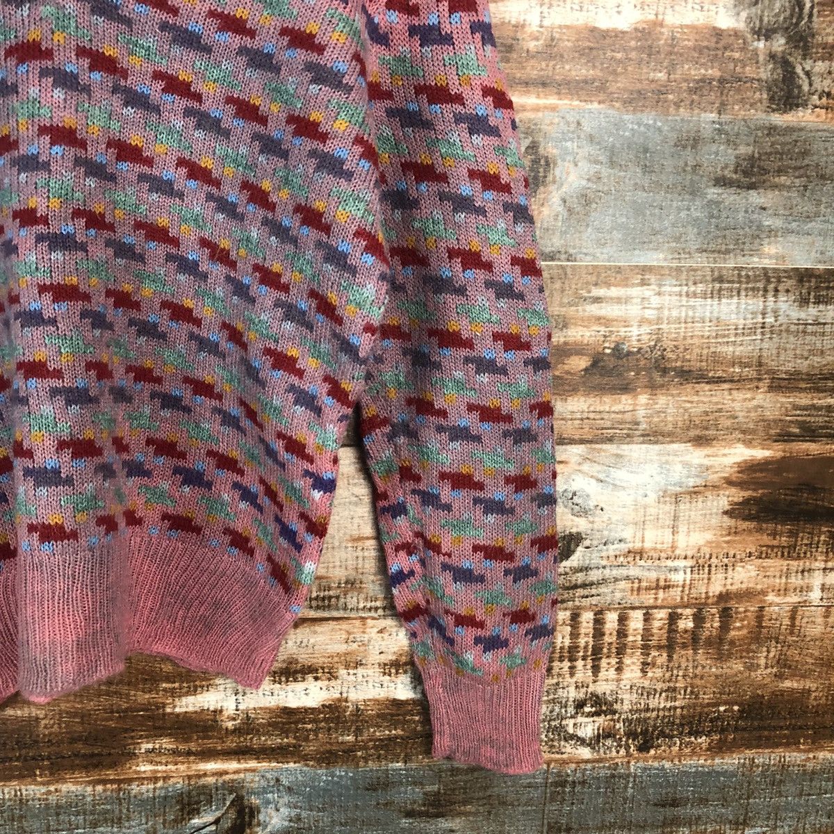 Homespun Knitwear Deux faded Pink Knitwear sweatshirt #A1875 Size S / US 4 / IT 40 - 8 Thumbnail