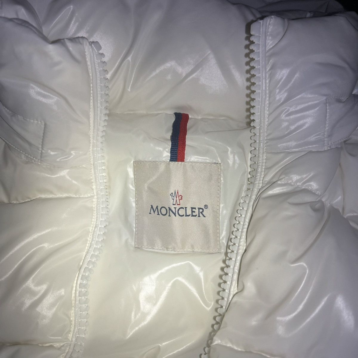 Moncler White Moncler Puffer Jacket Size US L / EU 52-54 / 3 - 10 Thumbnail