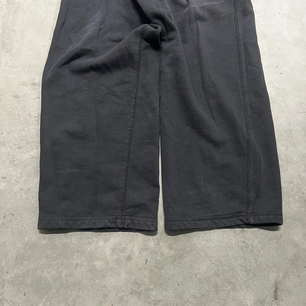 Japanese Brand × Vintage Vintage Y2K/2000s Baggy Black Skater Sweatpants! Size US 32 / EU 48 - 4 Thumbnail