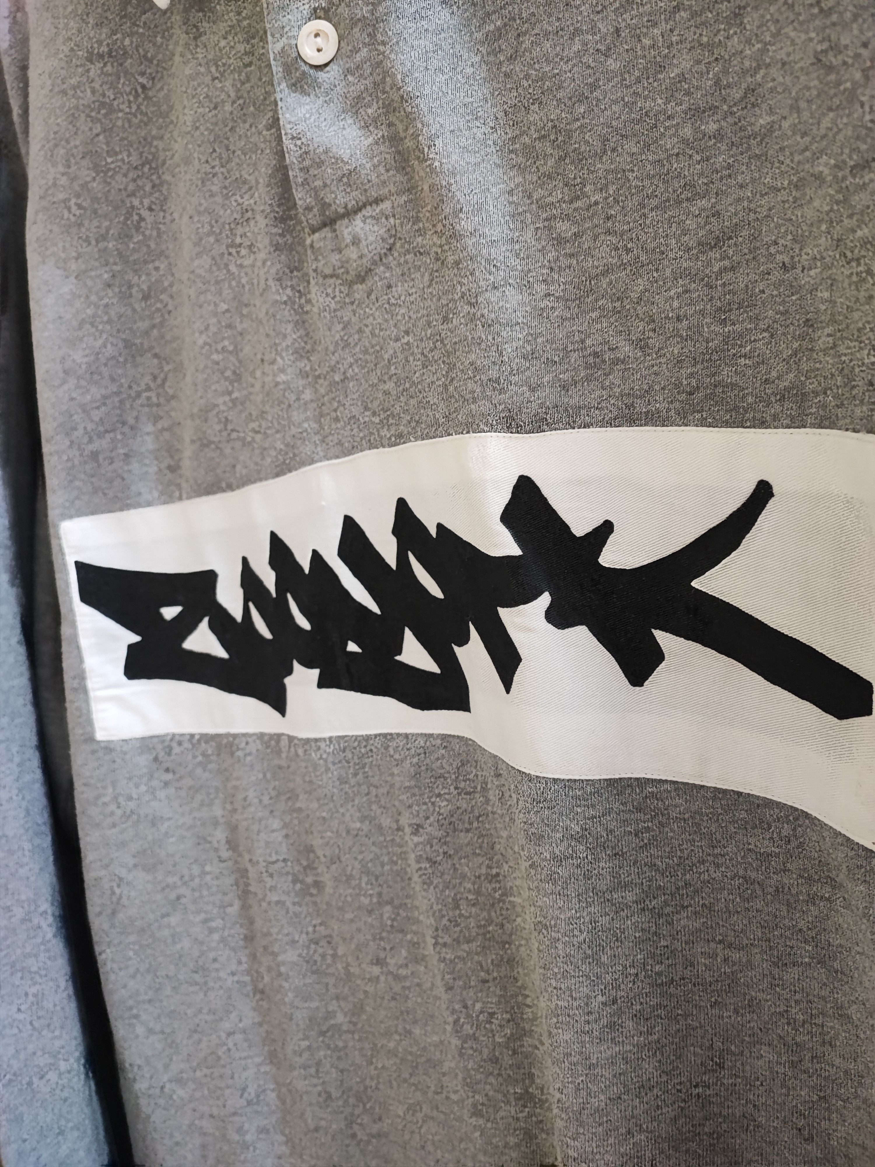 Vintage Vintage Y2K Zoo York Skateboard Logo Rugby Shirt Size US L / EU 52-54 / 3 - 3 Thumbnail