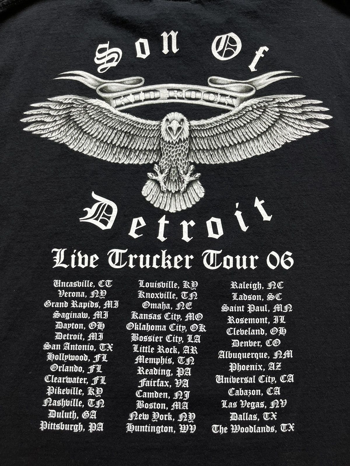 Band Tees × Vintage Vintage Kid Rock “Son of Detroit” Tour 06 T-Shirt Size US L / EU 52-54 / 3 - 8 Thumbnail
