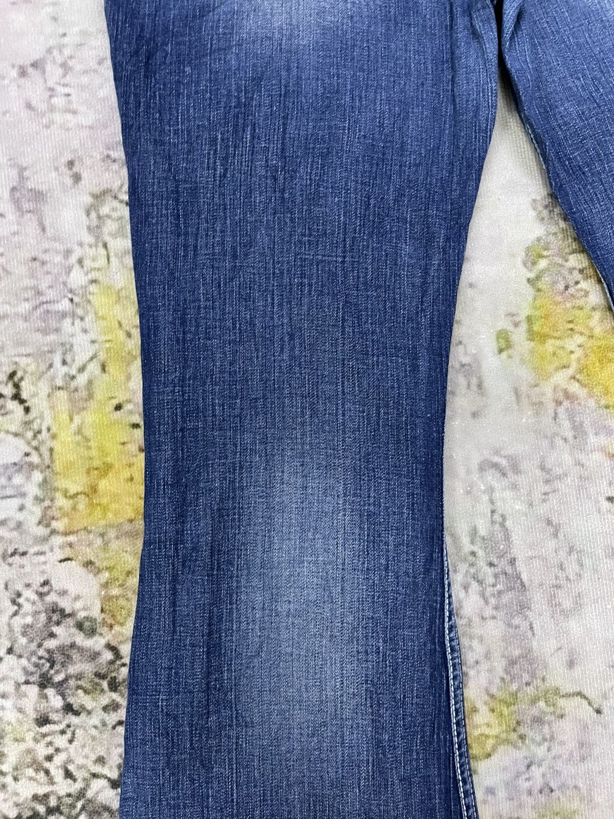 BKE Super Star Flare BKE Distressed Low Rise Denim Size US 36 / EU 52 - 10 Thumbnail