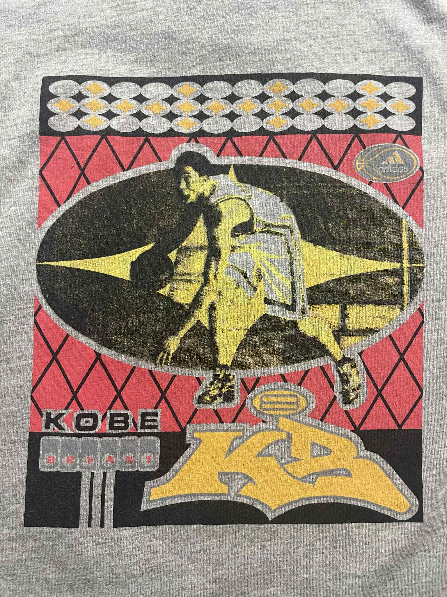 Vintage Vintage Adidas Kobe Bryant Lakers Shirt Size US L / EU 52-54 / 3 - 3 Thumbnail