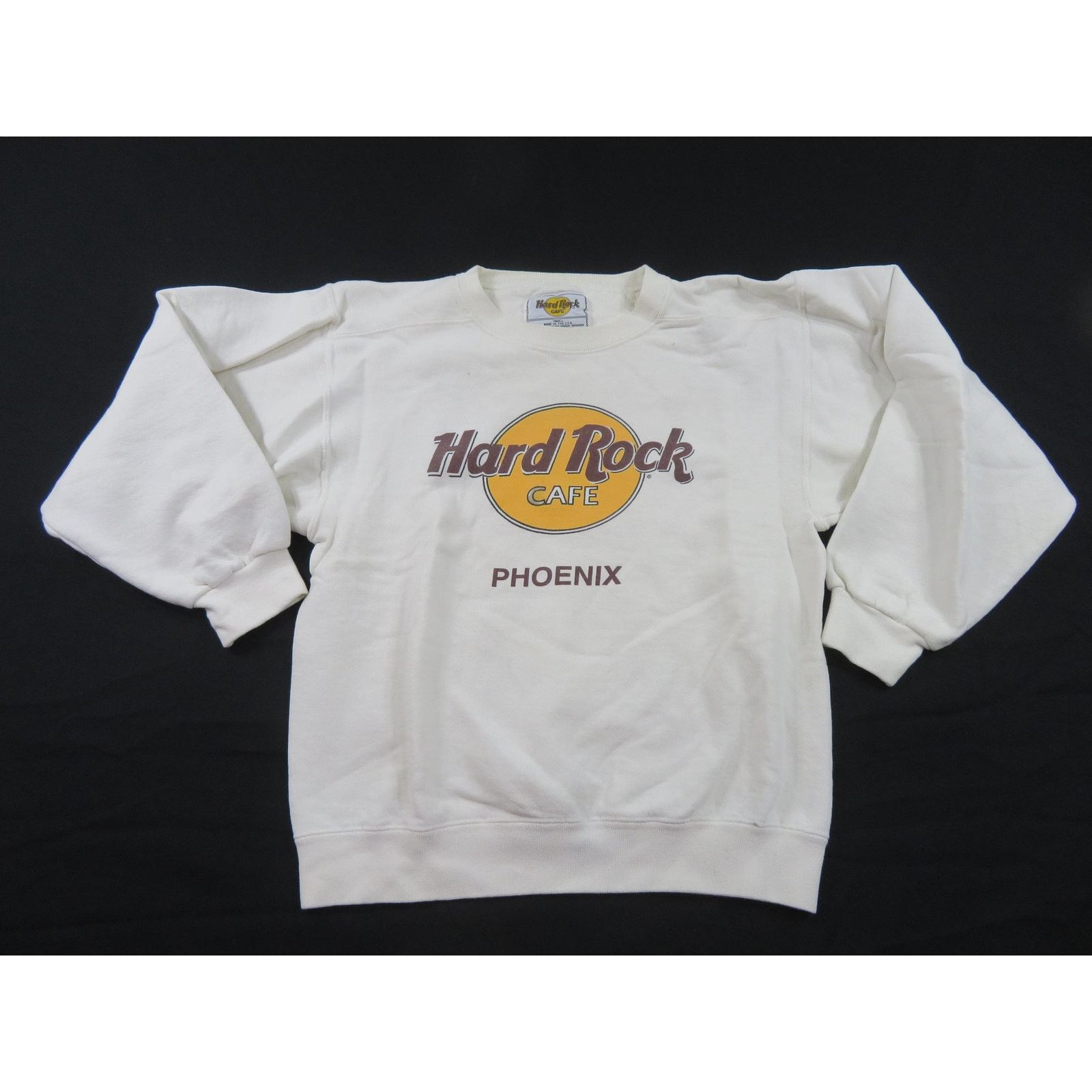 Hard Rock Cafe Hard Rock Phoenix Sweatshirt, White Sweater, Sz S 1990s Size US S / EU 44-46 / 1 - 1 Thumbnail