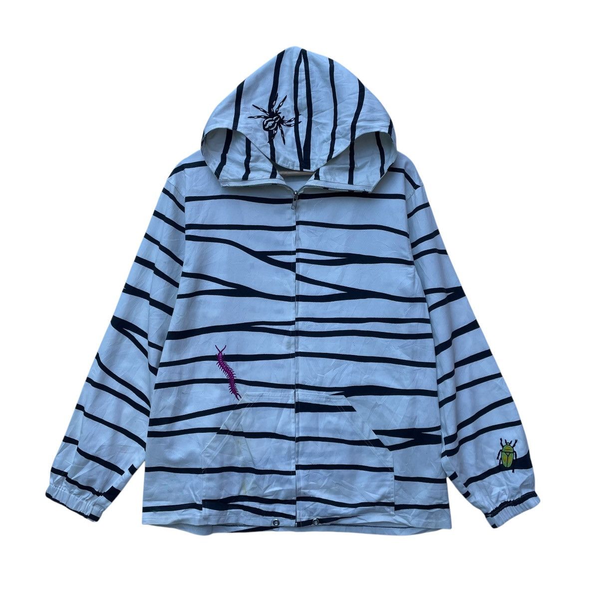 45rpm × Kapital × RATS JAPAN 💥Japanese Brand Stripe Embroidery Animal Jacket Size US M / EU 48-50 / 2 - 1 Thumbnail