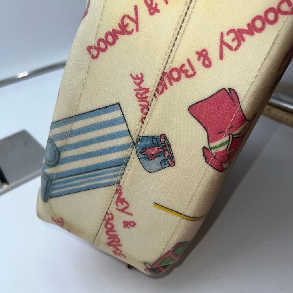 Dooney & Bourke Dooney & Bourke Miami Beach Leather Coated Canvas Rainbow Zi Size ONE SIZE - 8 Thumbnail