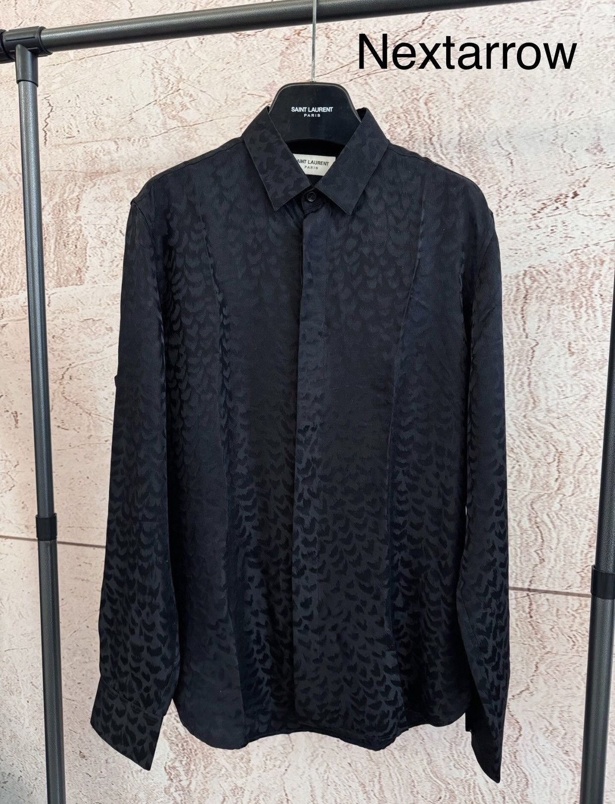 Saint Laurent Paris × Yves Saint Laurent Saint Laurent SLP Saint Laurent 22SS silk jacquard shirt Size US M / EU 48-50 / 2 - 1 Thumbnail