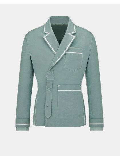 Dior o1w1db10924 Gardener's Jacket in Mint Green Size US M / EU 48-50 / 2 - 1 Thumbnail