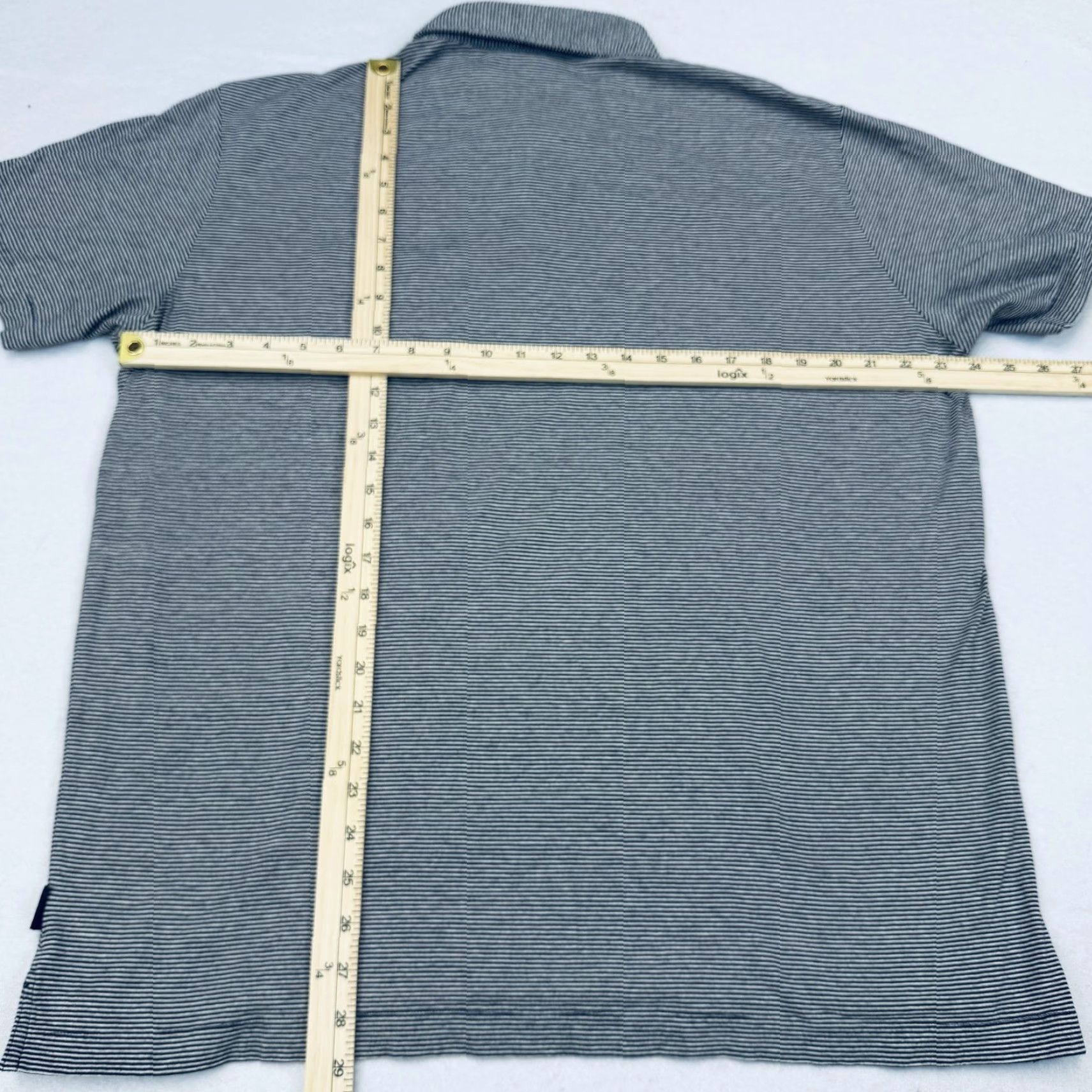 Patagonia Patagonia Polo Shirt Mens 2XL Blue Striped Organic Cotton Pocket Casual Size US XXL / EU 58 / 5 - 7 Thumbnail