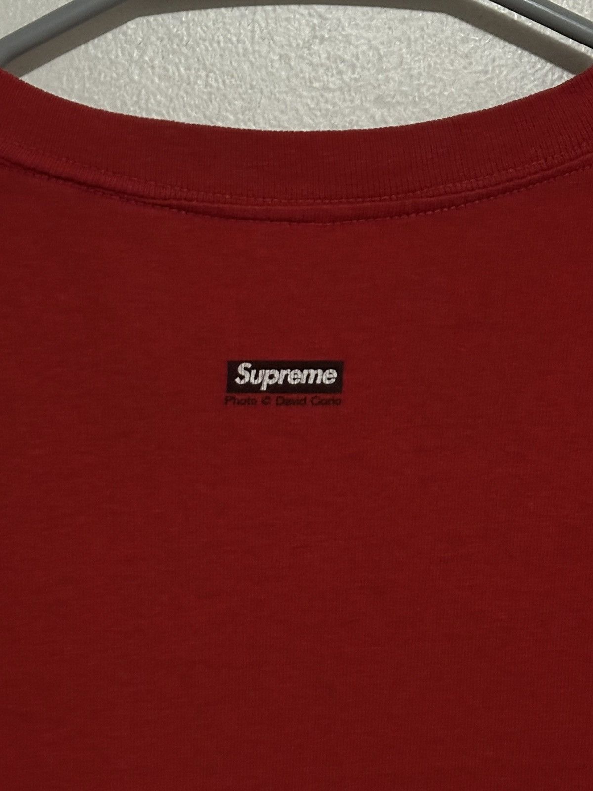 Public Enemy × Supreme Supreme Public Enemy David Corio Photo Tee Size US L / EU 52-54 / 3 - 4 Thumbnail