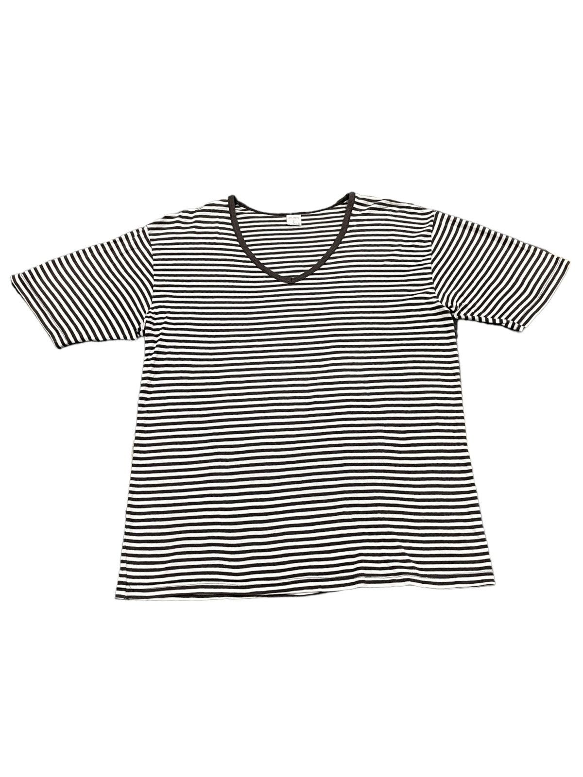 AMI × Designer Ami Intime Solarized Striper Border Tee Size US L / EU 52-54 / 3 - 5 Thumbnail