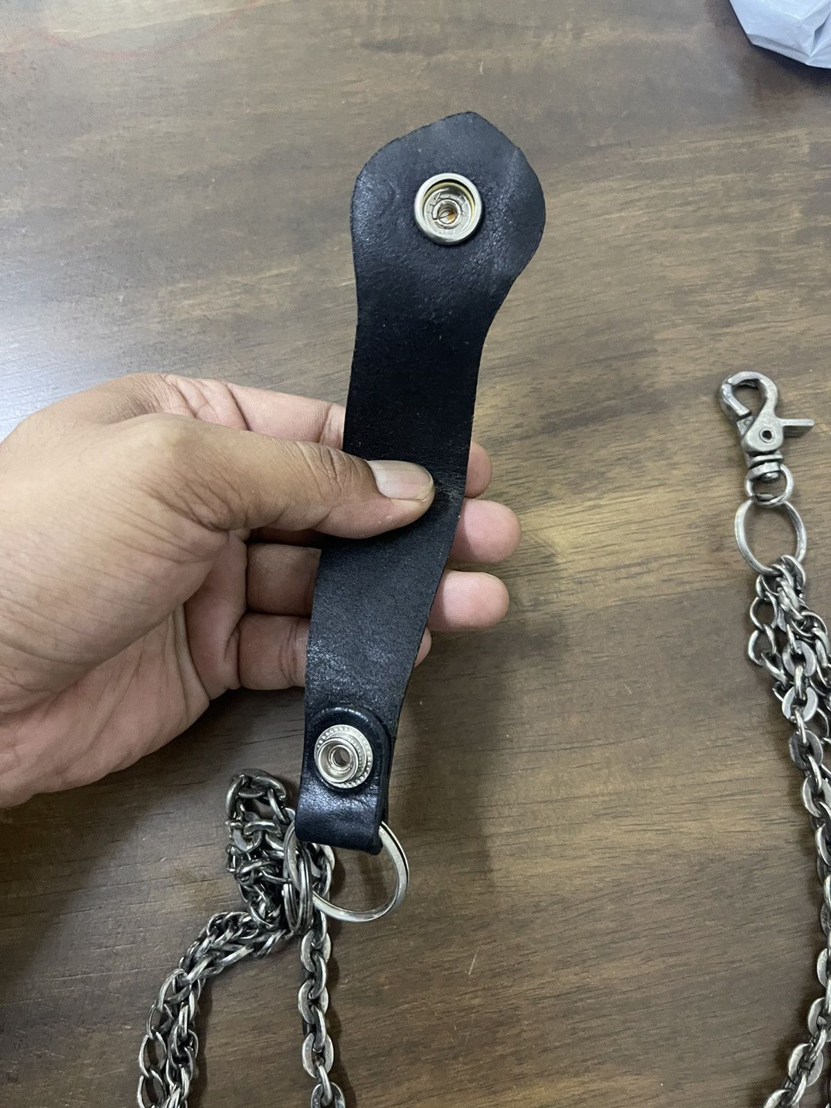 Japanese Brand WINS HOUSE JAPAN 3 LAYER TRUCKER WALLET LANYARD Size ONE SIZE - 5 Thumbnail