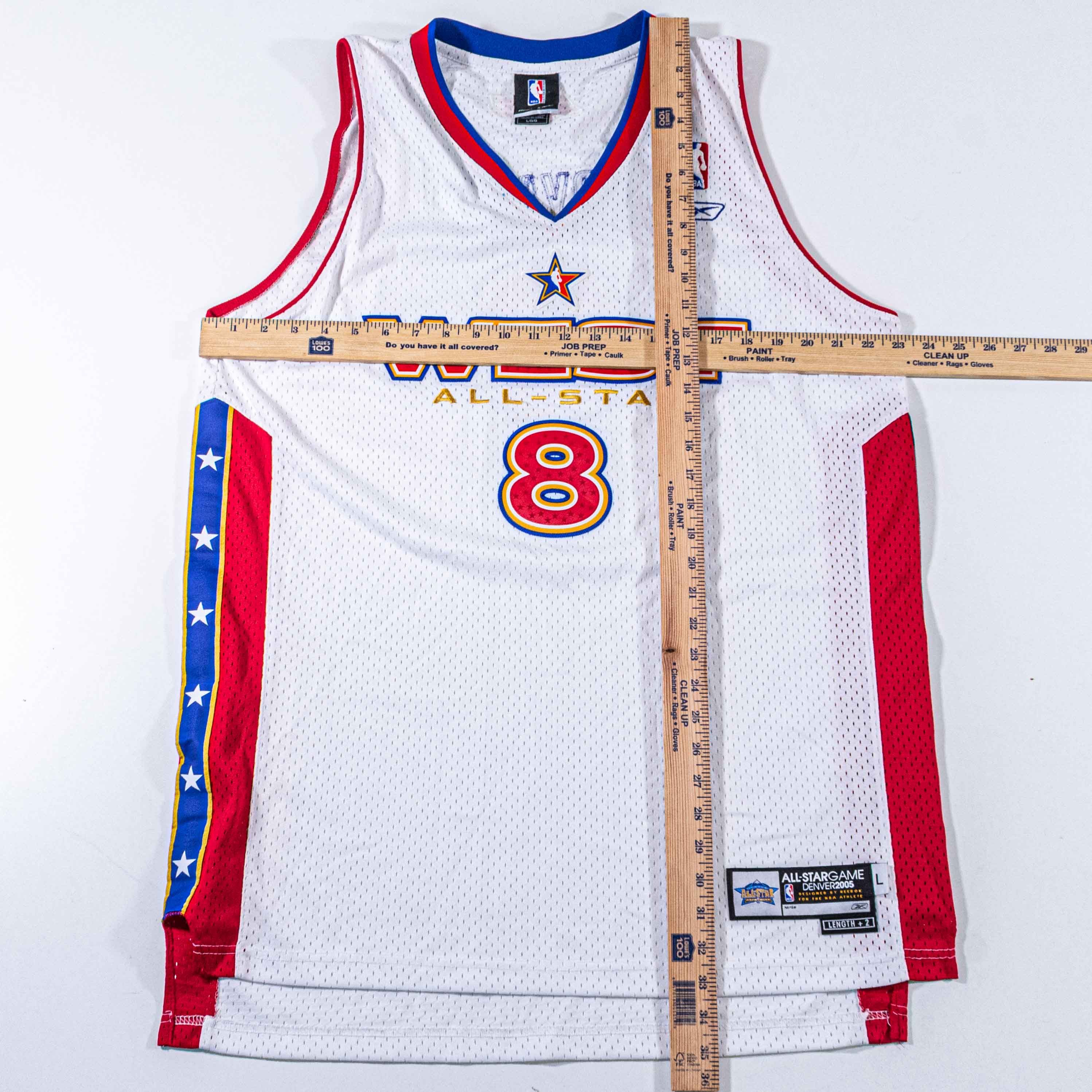 Reebok Kobe Bryant #8 Reebok Jersey 2005 NBA All Star Game Lakers Size US L / EU 52-54 / 3 - 3 Thumbnail